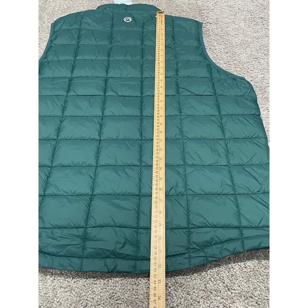 Magellan Outdoors Vest Mens XXL Green Lost Pines Puffer Quilted Outdoor Hiking - Picture 9 of 10